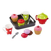 Ecoiffier 100% Chef Cupcakes on a Serving Tray Playset - 12 pcs.