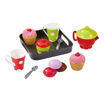 Ecoiffier 100& Chef Cupcakes on Tray Playset, 12pcs.