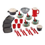 Ecoiffier 100% Chef Dinner Set with Pans, 35pcs.