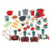 Ecoiffier 100% Chef Tableware in Storage Box - 70dlg.