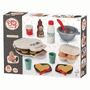 Ecoiffier 100% Chef Wafelijzer - 19dlg.