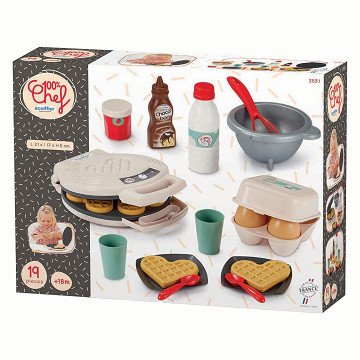 Ecoiffier 100% Chef Wafelijzer - 19dlg.