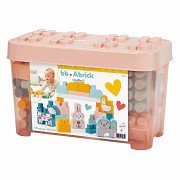 Ecoiffier bb Abrick Building Blocks with Farm Animals - 55 pcs.