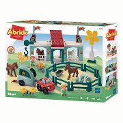 Ecoiffier Abrick Horse Racetrack - 60-piece.