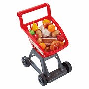 Ecoiffier 100% Chef Shopping Cart with Groceries