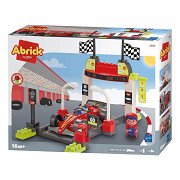 Ecoiffier Abrick Pit Stop Formula 1 Playset