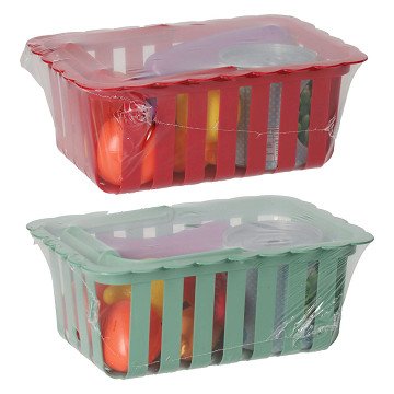 Ecoiffier Groente- en Fruitmand - 21,5cm