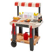 Ecoiffier 100% Chef Street Food Stall - 25-piece