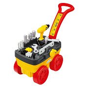 Ecoiffier Mecanics Tool Trolley - 19-piece