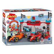 Ecoiffier Abrick Bouwblokken Formule 1 Grand Prix met 3 Voertuigen