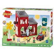 Ecoiffier Abrick Building Blocks Eco Farm with Vehicle