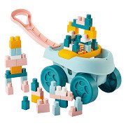 Ecoiffier bb Abrick Wheelbarrow with 40 Building Blocks