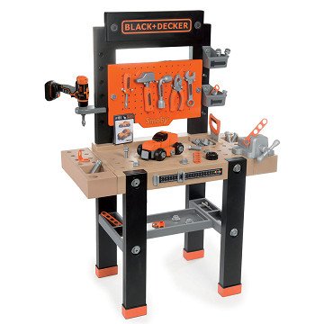 Smoby Black & Decker Workbench Center