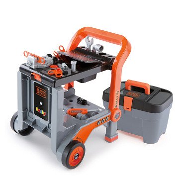 Smoby Black & Decker Werkbank mit Werkzeugkasten