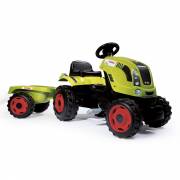 Smoby Tractor Claas with Trailer