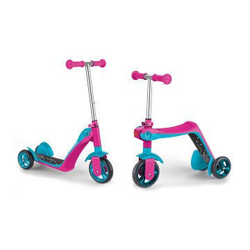 Smoby Reversible 2in1 Scooter Pink