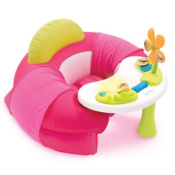 Smoby Cotoons Baby Chair with Activity Table - Pink