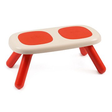 Smoby Outdoor Bankje - Rood