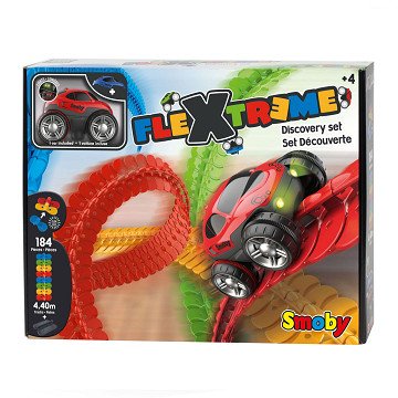 Smoby Flextreme Discovery Race Track Set, 184pcs.