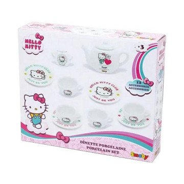 Smoby Hello Kitty Porcelain Tea Set, 12pcs.
