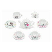 Smoby Hello Kitty Porcelain Tea Set, 12 pieces.