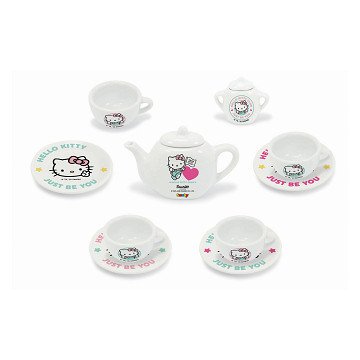 Smoby Hello Kitty Porzellan-Teeservice, 12-teilig.