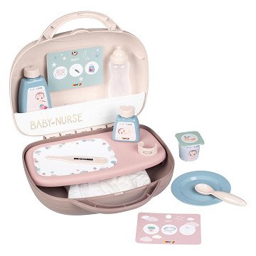 Smoby Baby Nurse Care Set, 8pcs.