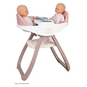 Smoby Baby Nurse Baby chair for 2 Dolls