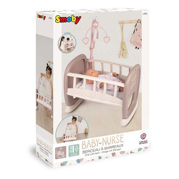 Smoby Baby Nurse Swing Bed