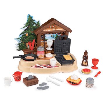 Smoby Winterchalet mit Zubehör, 30-tlg.