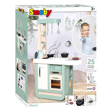 Smoby Cherry Kitchen, 25pcs.