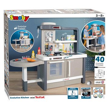 Smoby Tefal Evolutive Küche, 40-tlg.