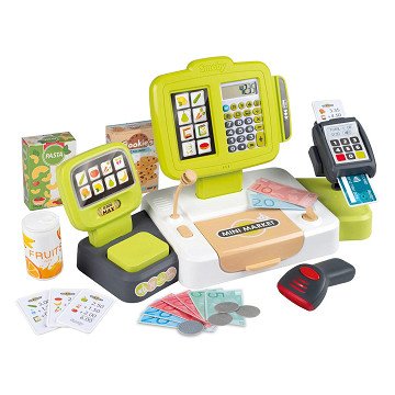 Smoby Registrierkasse mit Zubehör, 30-tlg.