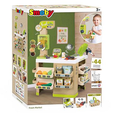 Smoby Fresh Supermarket. 43pcs.