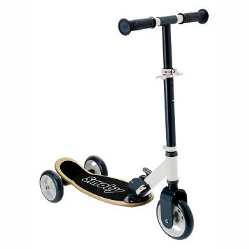 Smoby Holz-3-Rad-Kinderroller Blau