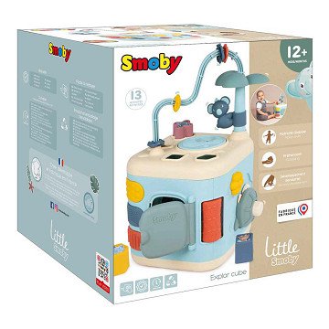Little Smoby Discover Aktivitätswürfel und Motorikspirale, 5 Teile.