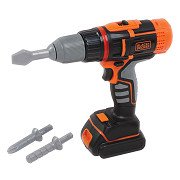 Smoby Black & Decker Drill with 3 Bits