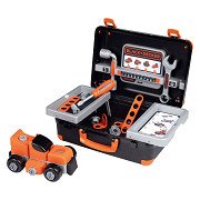 Smoby Black & Decker Bricolo Gereedschapskoffer Zwart, 39dlg.