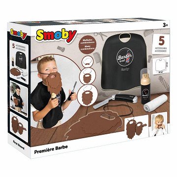 Smoby Barber & Cut Barbier My First Beard, 5dlg.