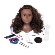 Smoby Mijn Beauty Kappop Afro met Accessoires, 23dlg.