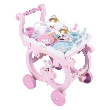 Smoby Disney Princess Tea Set with Trolley, 17pcs.