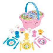 Smoby Peppa Pig Picnic Basket with Accessories, 21pcs.