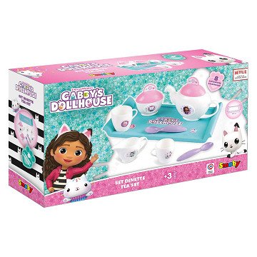 Smoby Gabby's Dollhouse Tea Set, 8pcs.
