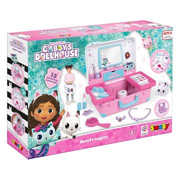Smoby Gabby's Dollhouse Beauty Case, 15pcs.