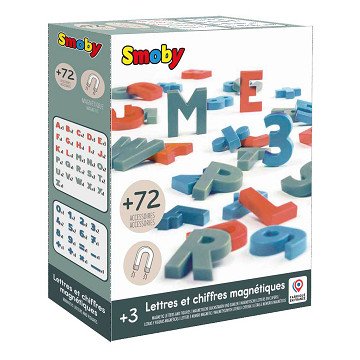 Smoby Magnetic Letters and Numbers, 72pcs.