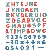 Smoby Magnetic Letters and Numbers, 72pcs.