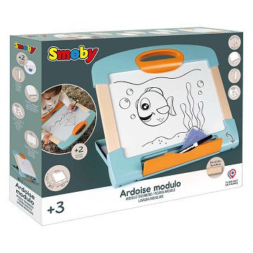 Smoby Magnetic Drawing Board with Fold-Out Support