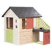 Smoby Life Playhouse Nature with Outdoor Kitchen