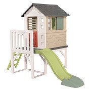 Smoby Life Playhouse with Slide on Legs