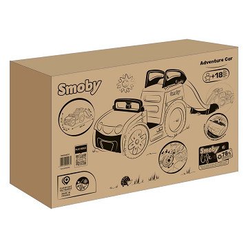 Smoby Life Abenteuerauto mit Rutsche